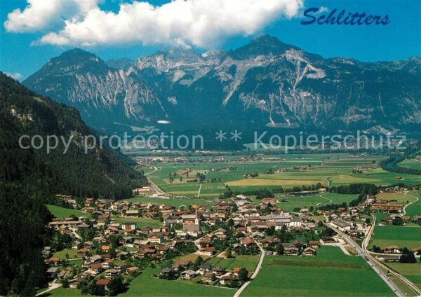 Schlitters Tirol Fliegeraufnahme