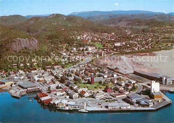 Namsos Fliegeraufnahme