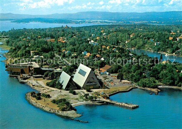 Oslo Norwegen Fliegeraufnahme