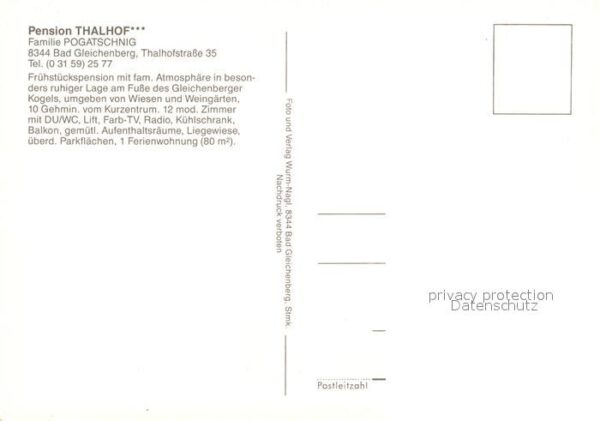 Bad Gleichenberg Pension Thalhof – Bild 2