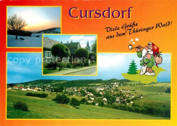 Cursdorf Teilansichten Panorama