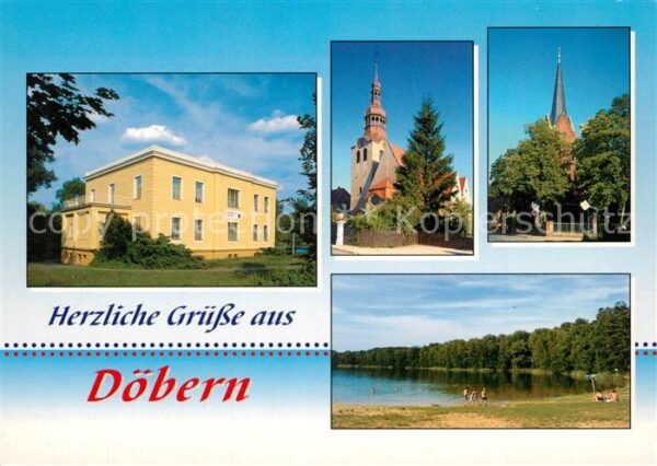 Doebern Niederlausitz Amt Döbern Ev Kirche Kath Kirche Badese