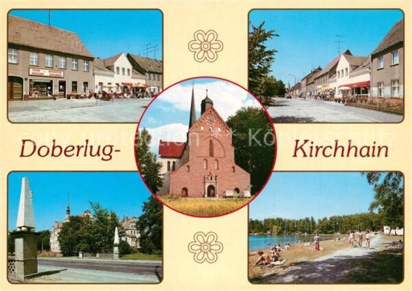 Doberlug-Kirchhain Markt Kirche Schloss Bad Erna