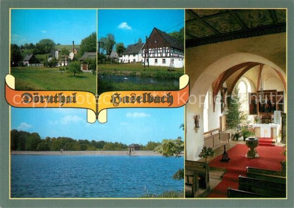 Doernthal Erzgebirge Ölmühle Fachwerkhaus am Haselbach Dörnt