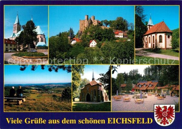 Eichsfeld Duderstadt Dom Burg Hanstein Wallfartskirche Klüsc