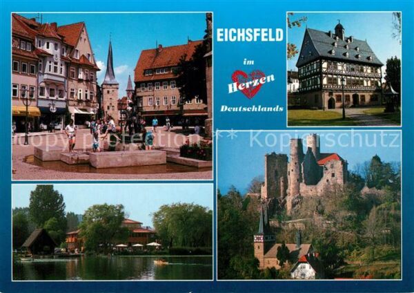 Eichsfeld Duderstadt Marktplatz Seeburger See Gieboldehausen