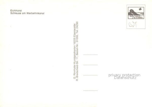 Eichhorst Eberswalde Schleuse am Werbellinkanal – Bild 2
