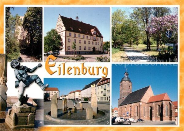 Eilenburg Sorbenturm Rathaus Wallgrabenanlage auf