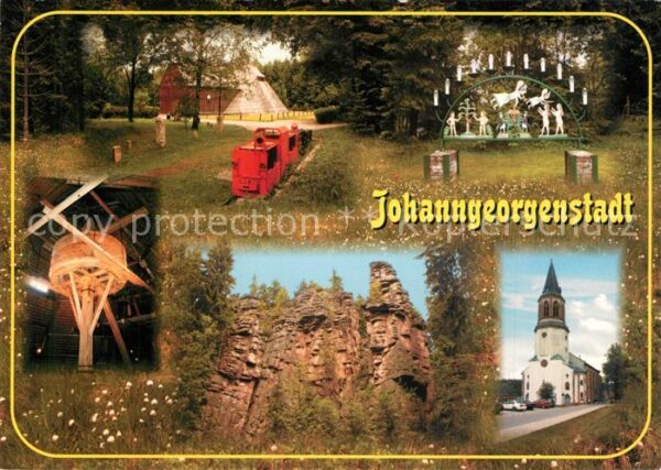 Johanngeorgenstadt Pferdegöpel Historischer Schwibbogen An
