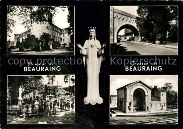 Beauraing Vue partielle Notre Dame