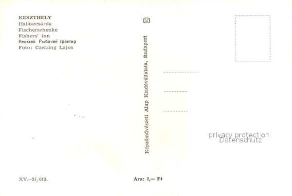 Keszthely Fischerschenke – Bild 2