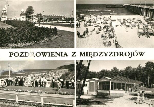 Miedzyzdroje Wejscie na molo Osrodek wypoczynkowy Ju