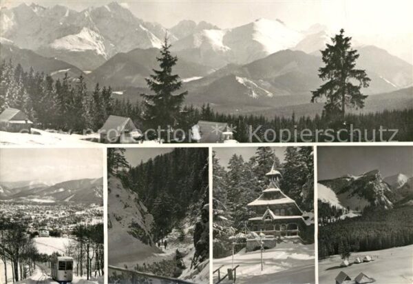 Tatry Wysokie Panorama Tatr z Bukowiny Trarzanskiej K