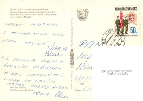 Mueglitz Mohelnice Czechia Autocamping Morava – Bild 2