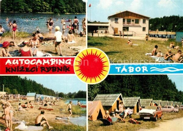 Tabor Czechia Autocamping Knizeci Rybnik Strandpartie