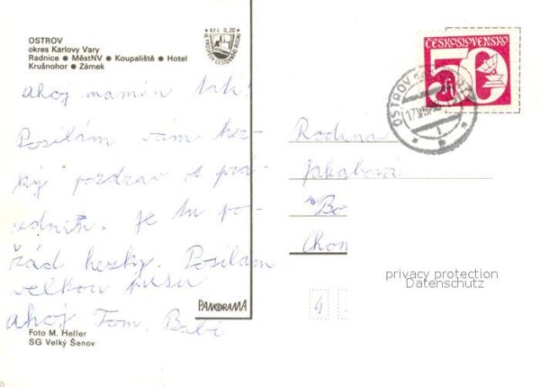 Ostrov Radnice MestNV Koupaliste Hotel Krusnoh – Bild 2