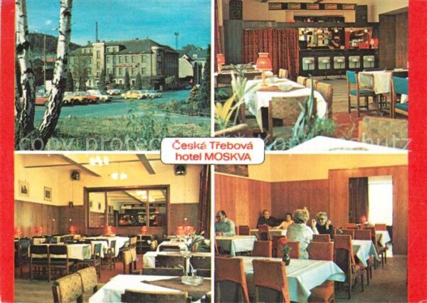 Ceska Trebova Hotel Moskva Restaurant