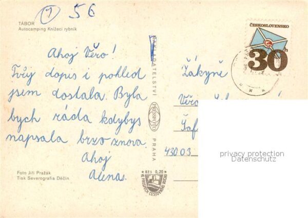 Tabor Czechia Autocamping Knizeci Rybnik Details – Bild 2