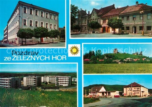Zeleznych Hor Ronow nad Doubravou ZDS a namesti s res