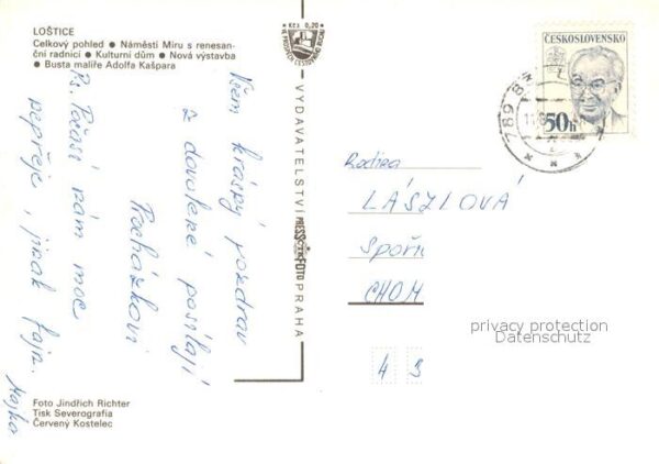Lostice Panorama Namesti Miru s renesancni radn – Bild 2