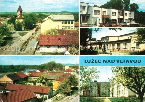 Luzec Celkovy pohled Radova zastavba Kulturni