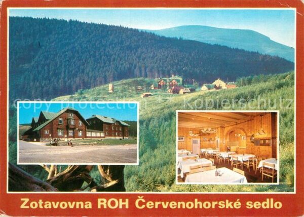 Cervenohorske Sedlo Zotavovna ROH Odborarska zotavovna ve v