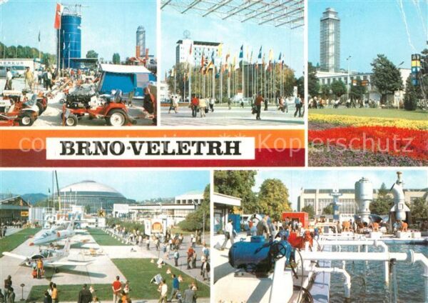 Brno Bruenn Internationale Messe Teilansichten