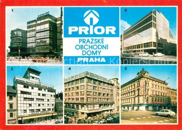 Praha Prahy Prague Kotva Maj Bila Labut Detsky dum Letna
