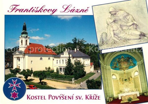 Frantiskovy Lazne Pfarrkirche Heilig Kreuz Altar Skulptur