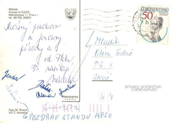 Praha Prahy Prague Pivovar U Fleku Details – Bild 2