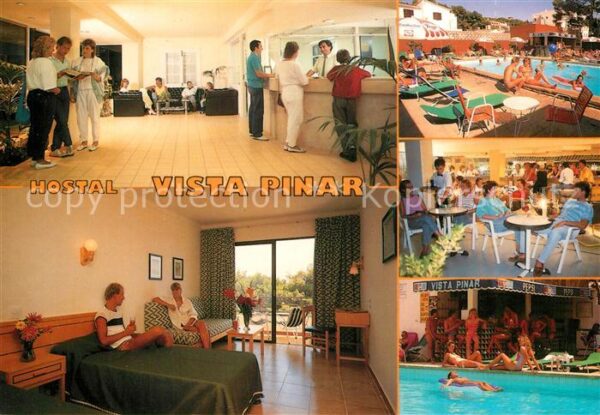 Cala Ratjada Mallorca Hostal Vista Pinar Zimmer Bar Swimmingp