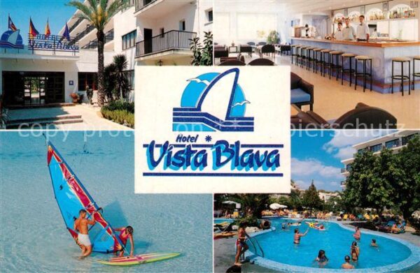 Cala Millor Mallorca Hotel Vista Blava Bar Swimmingpool