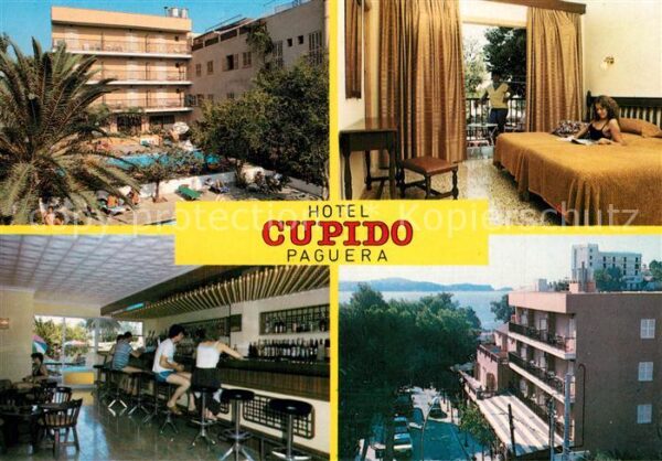 Paguera Mallorca Islas Baleares Hotel Cupido Zimmer Bar