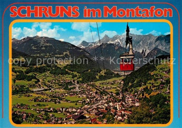 Schruns Vorarlberg mit Tschagguns und Hochjochbahn Golmerj