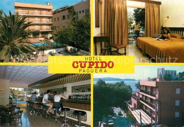 Paguera Mallorca Islas Baleares Hotel Cupido Zimmer Bar