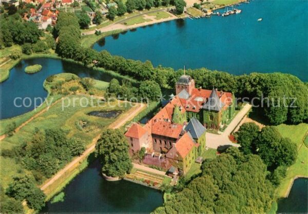 Aalholm Slot pr Nysted Fliegeraufnahme