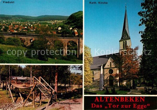 Altenbeken Tor zur Egge Katholische Kirche Viadukt