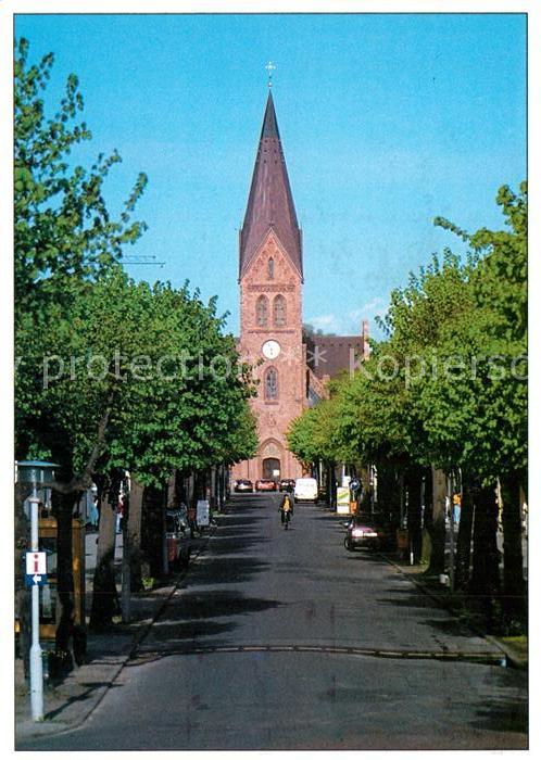 Warnemuende Ostseebad Baumallee Kirche