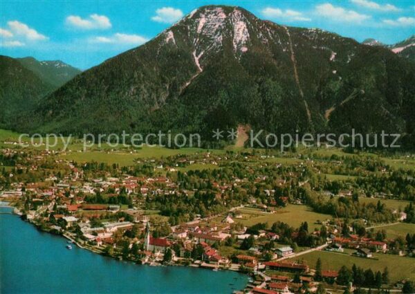 Rottach-Egern am Tegernsee mit Wallberg Mangfallgebir