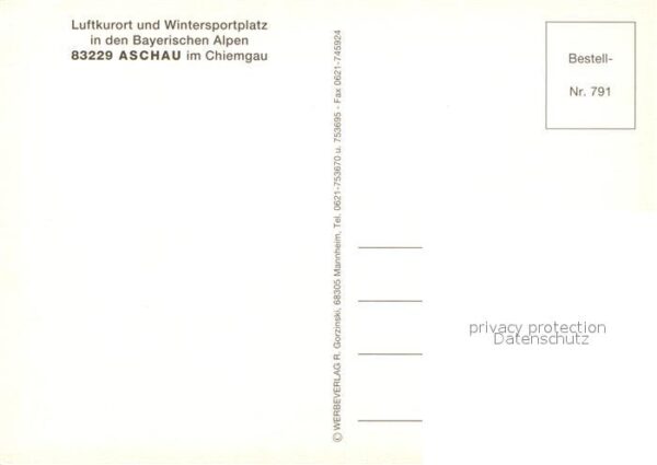 Aschau Chiemgau Uferpartie am Fluss Blick zur Kirche Ch – Bild 2