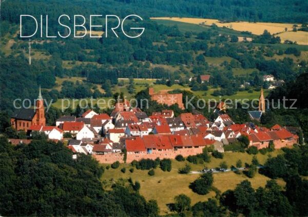 Dilsberg Fliegeraufnahme
