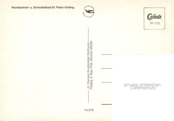St Peter-Ording Nordseeheilbad Schwefelbad Fliegeraufna – Bild 2
