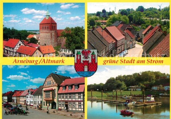 Arneburg Stadtansicht Tangermünder Strasse Ratha