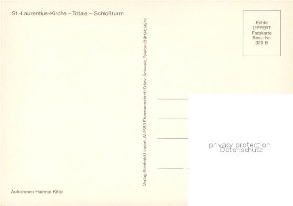 Auerbach Vogtland St Laurentius Kirche Totale Schlossturm – Bild 2