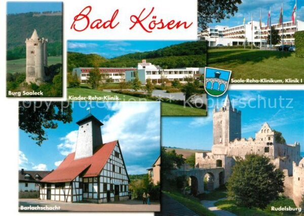 Bad Koesen Burg Saaleck Reha Klinik Barlachschacht
