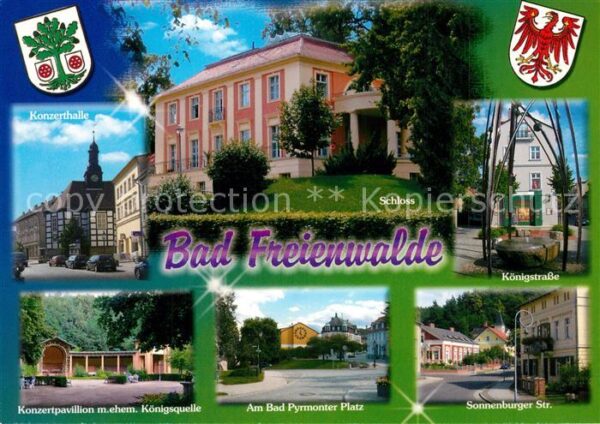 Bad Freienwalde Schloss Sommerresidenz Preuss. Königin