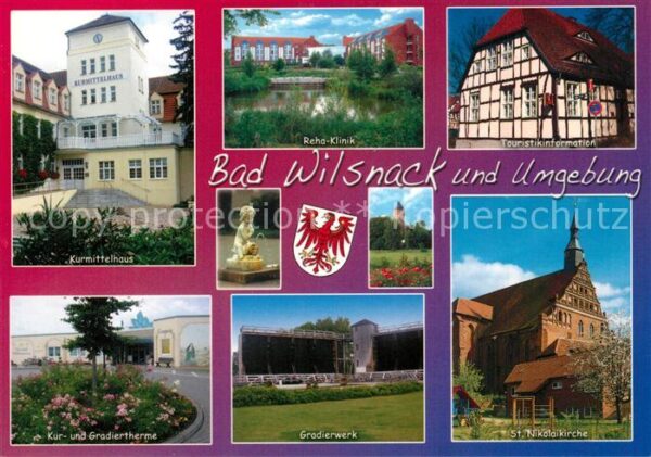 Bad Wilsnack Kurmittelhaus Reha Klinik Touristikinfo
