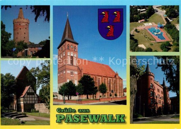 Pasewalk Mecklenburg Vorpommern Pulverturm Prenzlauer Tor Museum Kirche