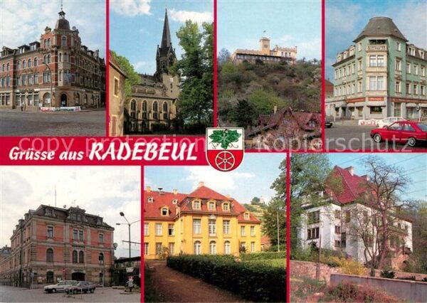 Radebeul Strassenpartie Friedenskirche Friedensb