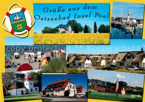 Insel Poel Einhusen Timmendorf Rapsfelder Strand S